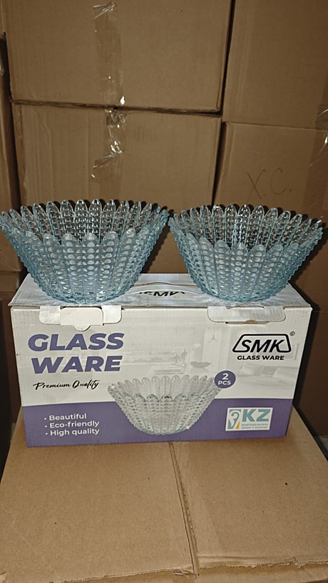 SMK миска 2pcs большой Верекс синий (10)