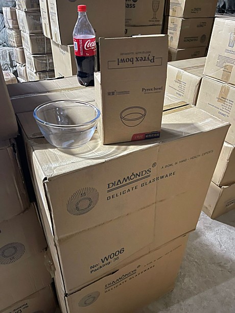 СТЕКЛЯННЫЙ КОНТЕЙНЕР КРУГЛЫЙ W006 (36)