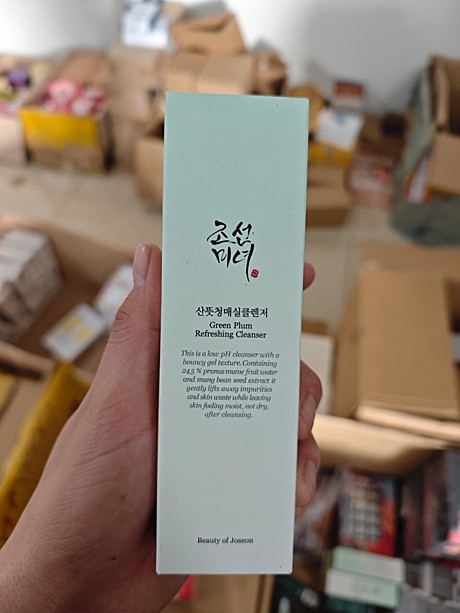 Гель для умывания зеленый joseon