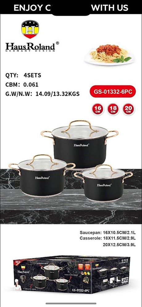 НАБОР КАСТРЮЛЬ HR-01332 6pcs (4)
