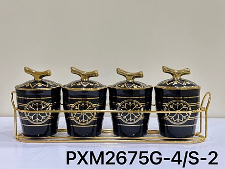 МЕНАЖНИЦЫ ДЛЯ СПЕЦИЙ ЧЕРНЫЙ 2675G-4S-2