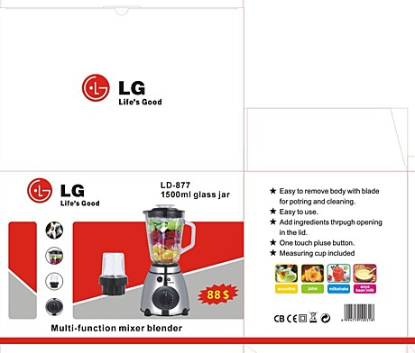 стационарный блэндер LG-877 (6)