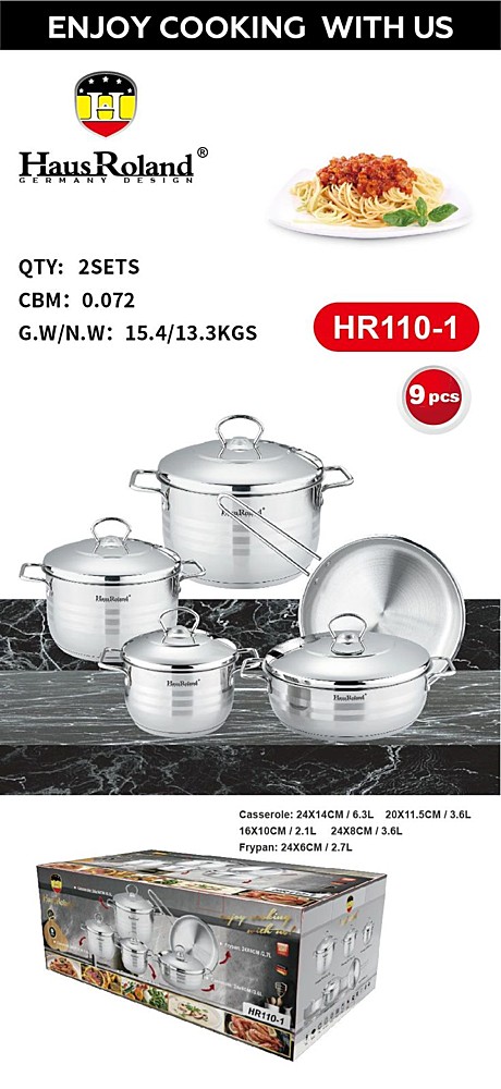 НАБОР КАСТРЮЛЬ HR110-1 (2)