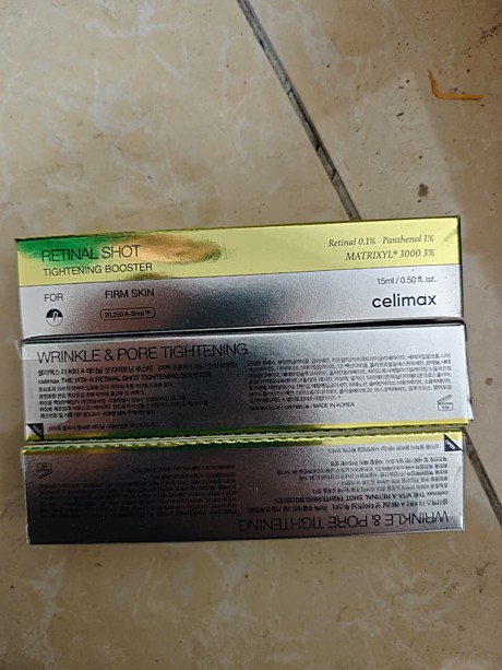 крем retinol shot celimax